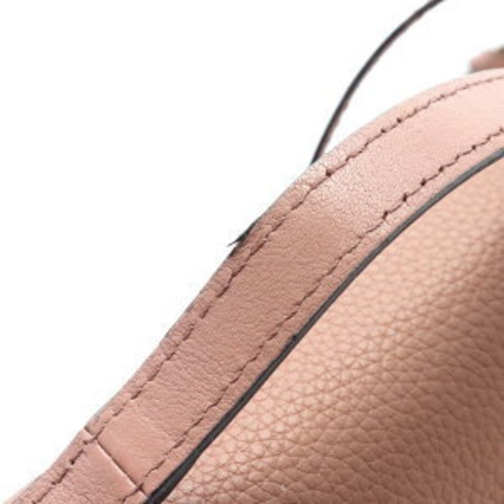 LOEWE Barcelona Shoulder Bag Leather Pink - Picture 4 of 7